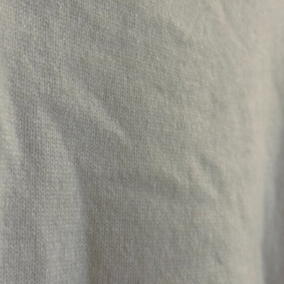 J.Crew Cashmere Short-Sleeve Sweater - Size Small - Cream Ivory - Picture 3 of 9